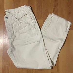 We The Free White Jeans